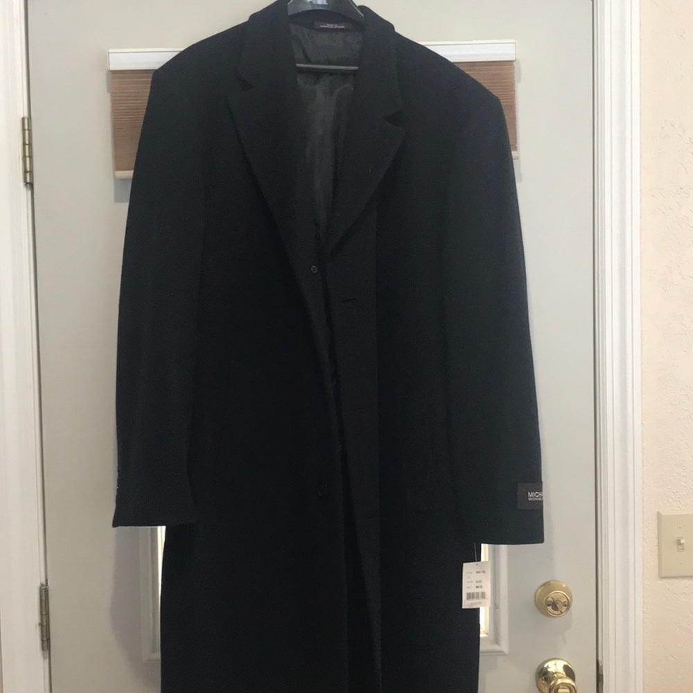 Men’s long Michael kors business coat